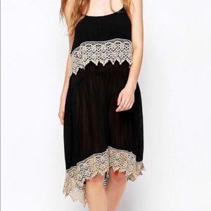 Free people midi dress, xs/ small, 4-6